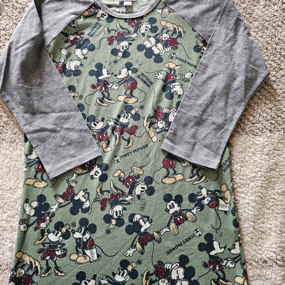 Mickey Mouse Long Sleeve Shirt LulaRoe XS Disney A3 - Picture 2 of 7